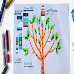 Bostik DIY Hong Kong tutorial Family tree banner image