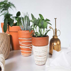 Bostik DIY Romania tutorial create plant pots teaser image