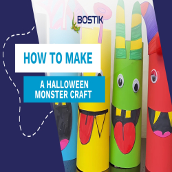 Bostik DIY South Africa Tutorial How to Make Halloween Monsters Craft teaser