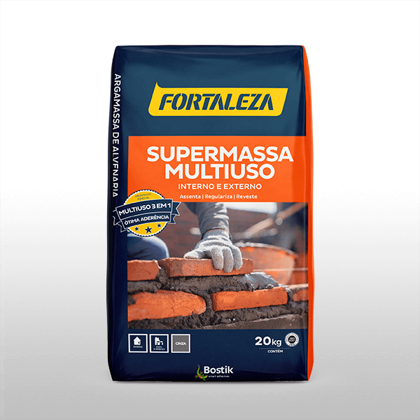 Bostik DIY Brasil argamassas de alvenaria Supermassa Multiuso product image