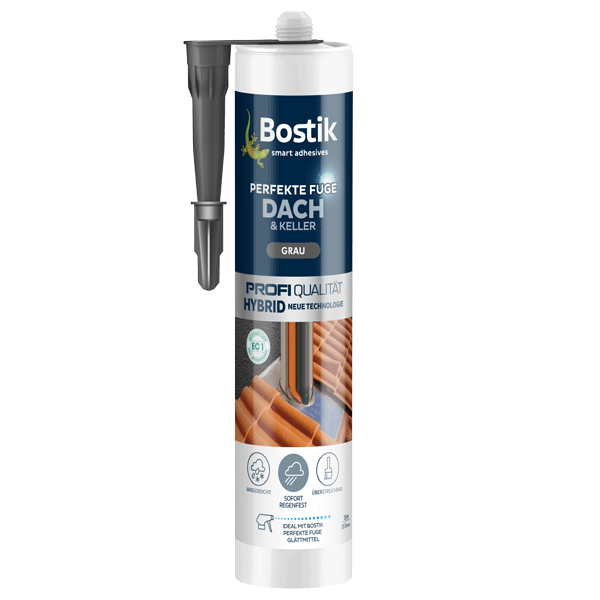 Bostik DIY Germany Perfekte Fuge Dach & Keller grau product image 600x600