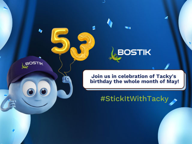 Bostik DIY Singapore Create Blu Tack birthday banner 640x480px