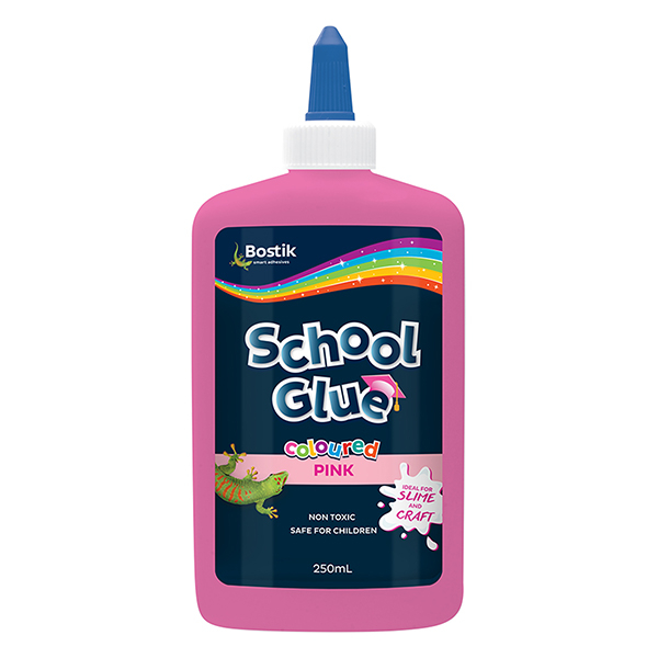 Bostik DIY Thailand Bond School Glue Coloured Pink product image 600x600