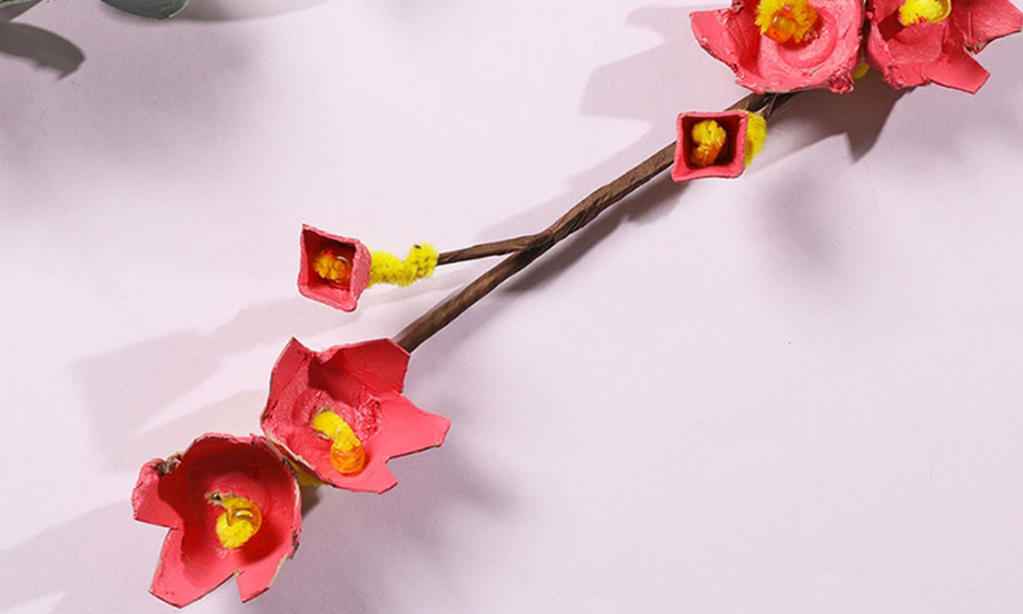 DIY Bostik Australia tutorials cherry blossoms branch