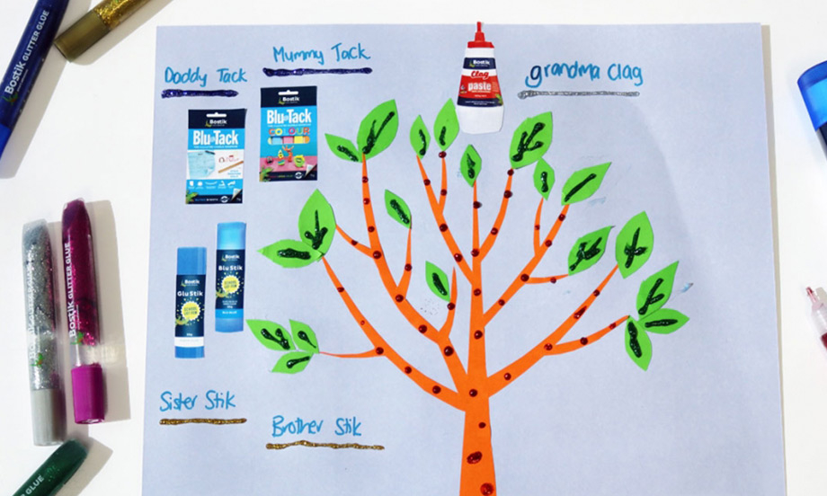 Bostik-DIY-Australia-tutorial-Family-tree-banner-image