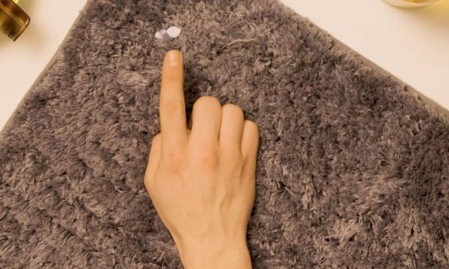 how to remove Blu Tack from carpet teaser