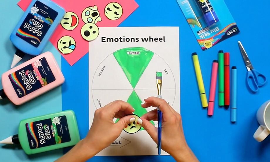 Bostik DIY Hong Kong tutorial emotions wheel banner