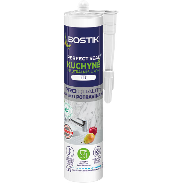 Bostik DIY Czech Republic Perfect Seal Kuchne neutralni silikon bily product image