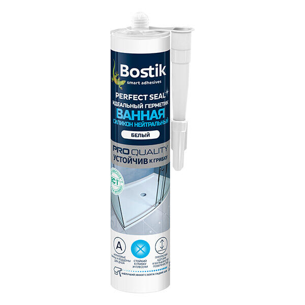 Bostik DIY Belarus Perfect Seal Vanna Silicone Neutral White Image