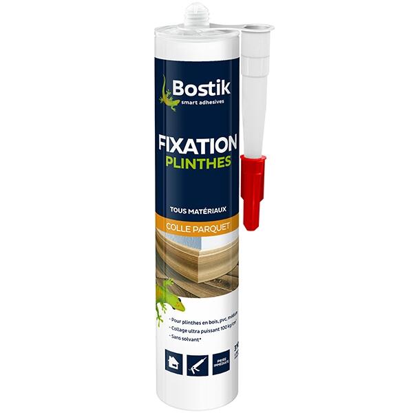 diy bostik France colle sol parquet fixation plinthes 310ml