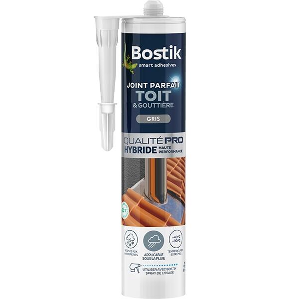 diy bostik joint parfait toit gouttiere gris