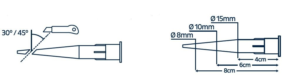 Bostik DIY Lithuania Perfect Seal nozzle instructions