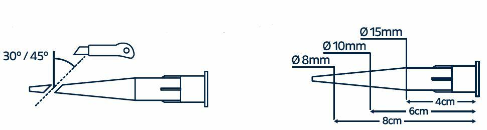 Bostik DIY Ukraine Perfect Seal nozzle instructions