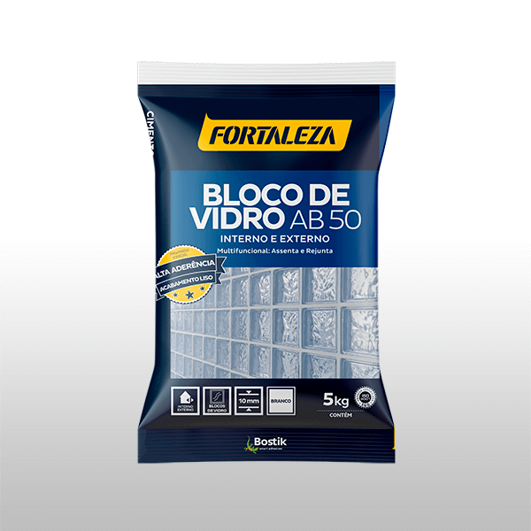 Bostik DIY Brasil Argamassas Colantes Argamassa Bloco de Vidro AB50 5kg product image