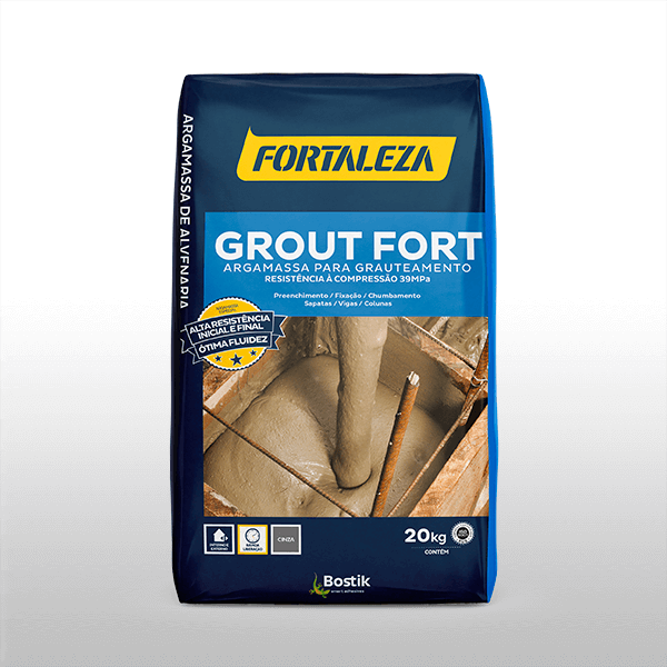 Bostik DIY Brasil argamassas de alvenaria Argamassa Grout fort 39mpa product image