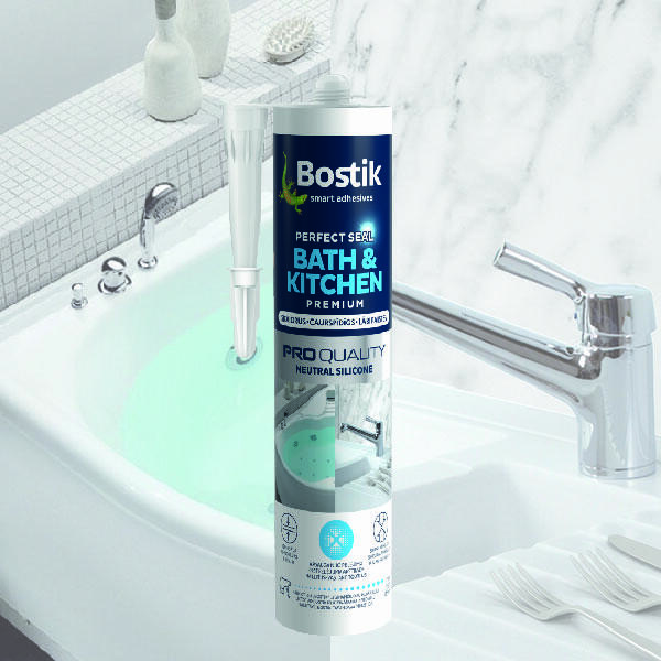 Bostik DIY Latvia Perfect Seal Bath Kitchen Sillicone N Product Image 2