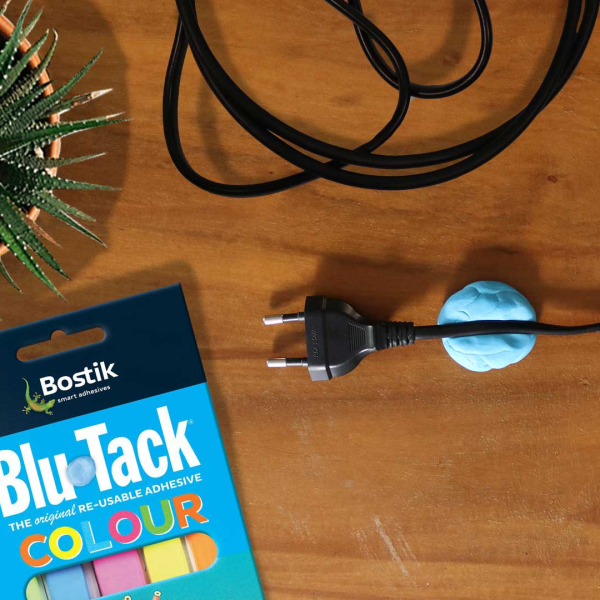 Bostik-DIY-Philippines-tutorial-How-to-Organize-Your-Power-Cords-with-Blu-Tack-Step-3