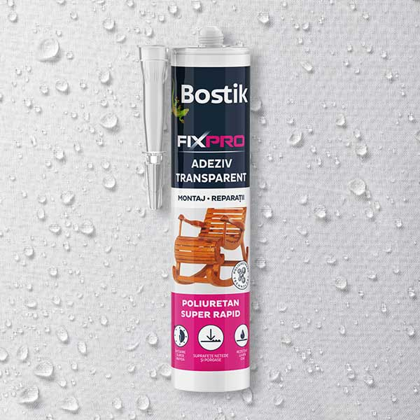 Bostik DIY Romania FixPro Adeziv Transparent product image 1