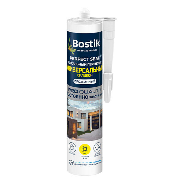 Bostik DIY Russia Perfect Seal Universal Silicone Transparent product image