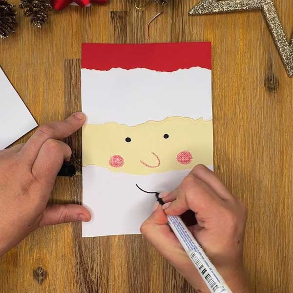 Bostik-DIY-South-Africa-Tutorial-Santa-Christmas-Card-step-5