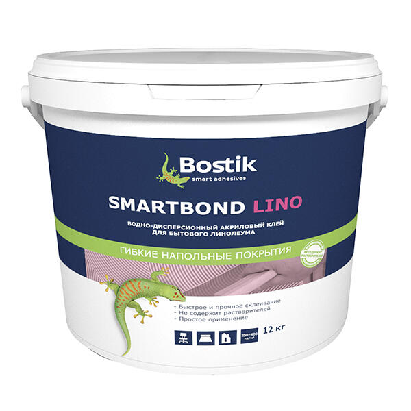 Bostik DIY Russia Soft floor Adhesives Smartbond lino 12 L Product Image