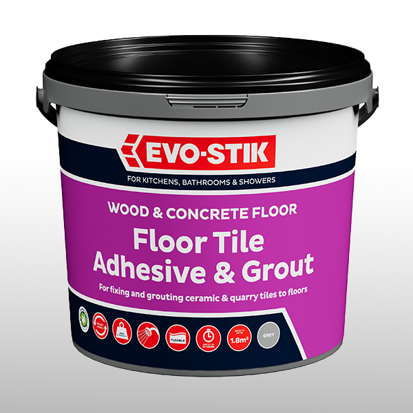 Bostik DIY United Kingdom Product Evo Stik Floor Tile Adhesive and Grout