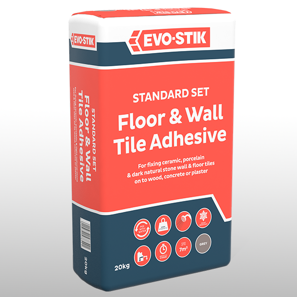 Bostik DIY United Kingdom Product Evo Stik Standard Set Floor and Wall Tile Adhesive