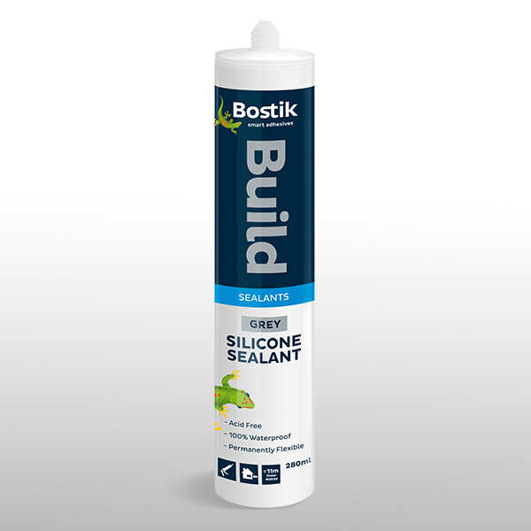 Bostik DIY South Africa Build Silicone Sealant Grey product teaser 600x600