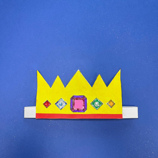 Bostik DIY Ireland Ideas fathers day crown craft Step6