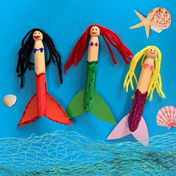 Bostik DIY Ireland Ideas mermaid craft Step9