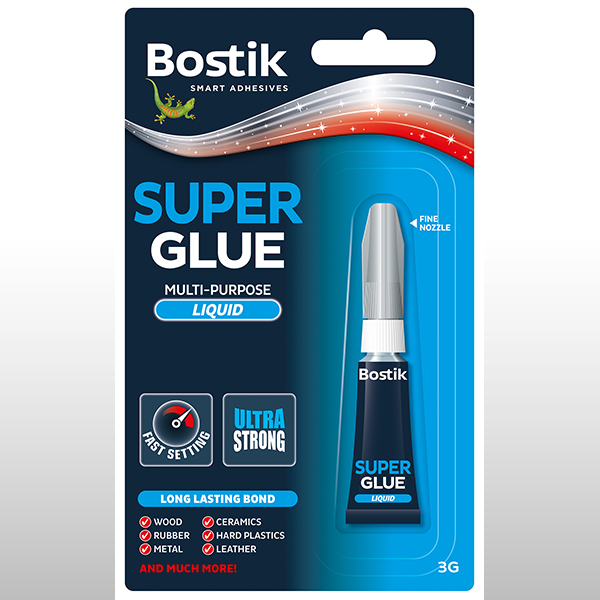 Bostik DIY Super Glue Liquid Ireland Packshot