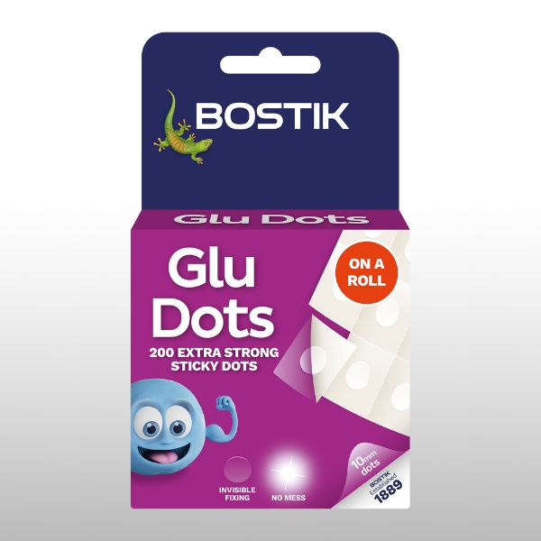 diy bostik ireland glu dots removable roll pack shot 1