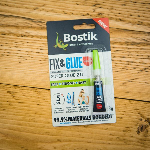 diy bostik ireland repair fix glue liquid application 1