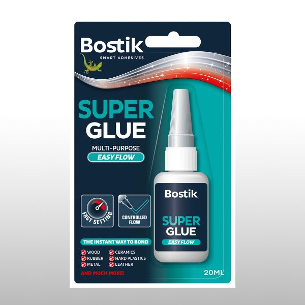 diy bostik ireland repair super glue easy flow 20ml packshot