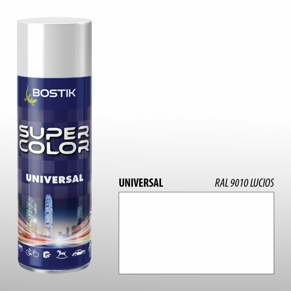 Bostik DIY Romania Super Color Universal ral 9010 Lucios product image