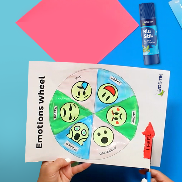 Bostik DIY Australia Tutorial Emotions Wheel step 3 600x600