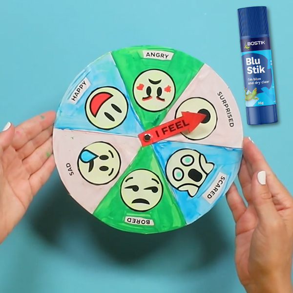 Bostik DIY Australia Tutorial Emotions Wheel step 4 600x600