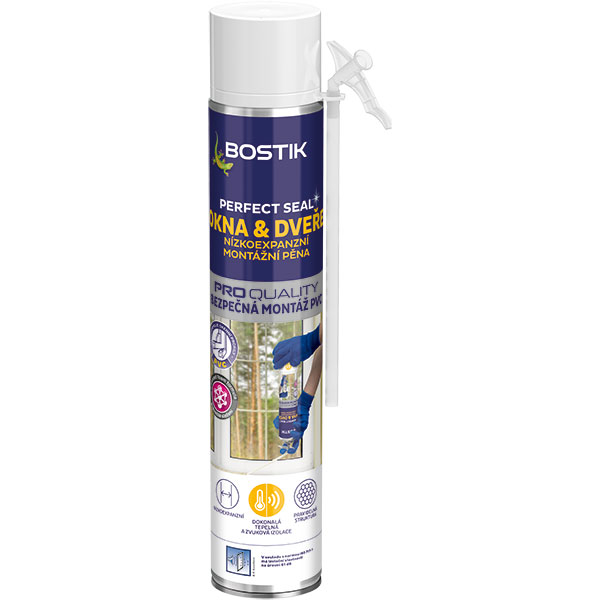 Bostik DIY Czech Republic Perfect Seal Okna Dvere nizkoexpanzni montazni pena product image