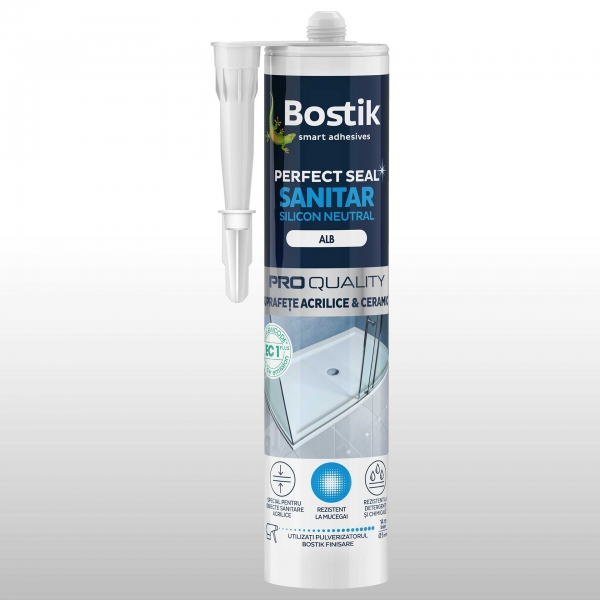 Bostik DIY Moldova Perfect Seal Silicon Sanitar product teaser