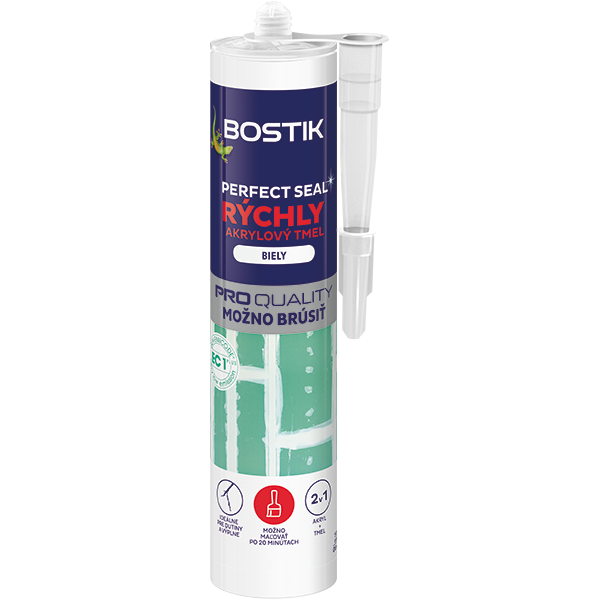 Bostik DIY Slovakia Perfect Seal Akryl Rychly akrylovy tmel biely product image