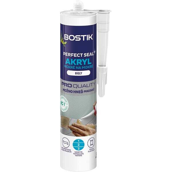 Bostik DIY Slovakia Perfect Seal Akryl mokre na mokre biely product image