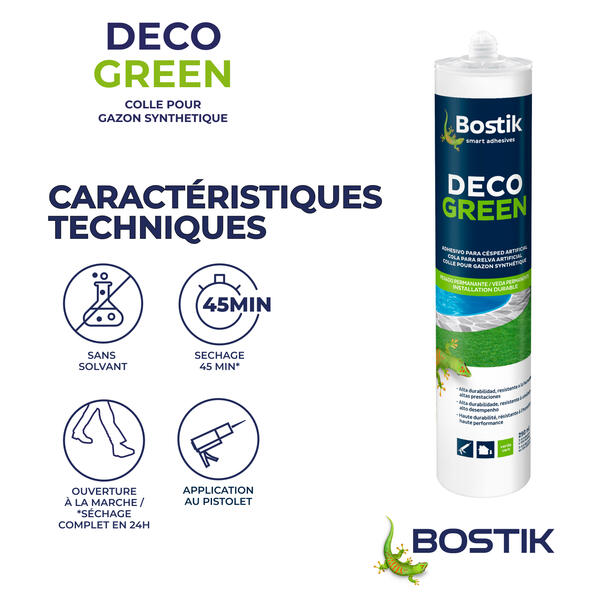 Bostik DIY France Gazon Synthetic Deco Green product image 3