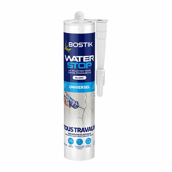 Bostik DIY France Waterstop Tous Traveaux blanc 290ml 600x600px