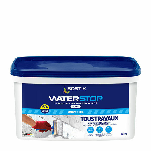 Bostik DIY France Waterstop Tous Traveaux blanc 6kg 600x600px