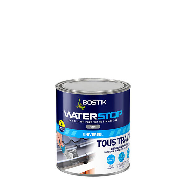 Bostik DIY France Waterstop Tous Traveaux gris 1kg 600x600px