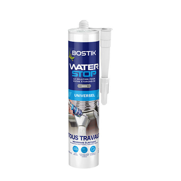 Bostik DIY France Waterstop Tous Traveaux gris 290ml 600x600px