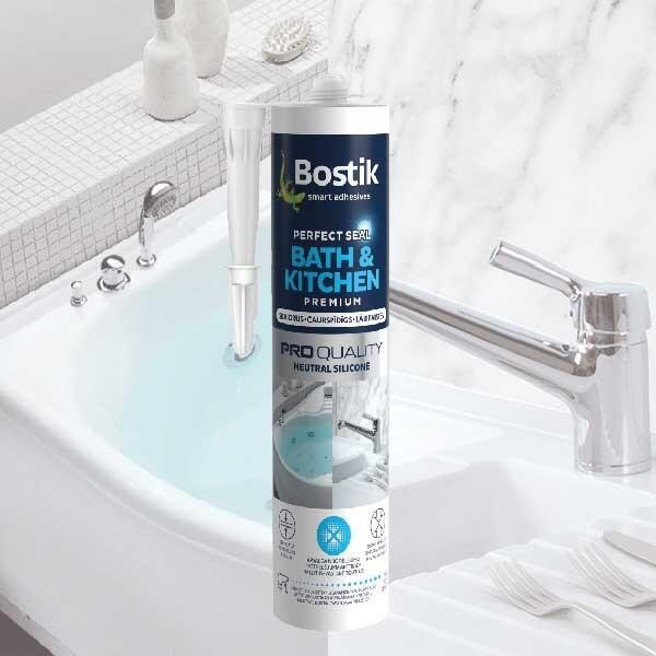 Bostik DIY Estonia Perfect Seal Bath Kitchen Neutral silicone product image 2