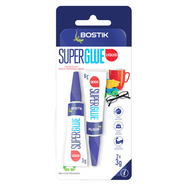 Bostik DIY Malaysia repair super glue liquid 3g product image 2