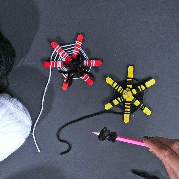 Bostik DIY Malaysia tutorial halloween spiders Step 6